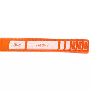 inSPORTline Rand Robustes Gummiband - orange