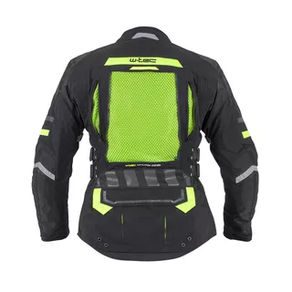 W-TEC Aircross Motorradjacke - schwarz-fluo gelb