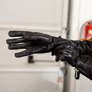 W-TEC Bresco Motorradhandschuhe - schwarz