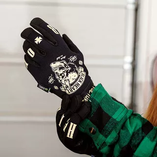 W-TEC Black Heart Rioter Motorradhandschuhe - schwarz