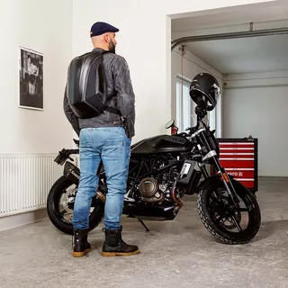 W-TEC Grandus EVO Herren Motorradjeans - blau