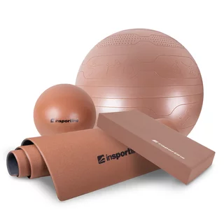 Yoga Set inSPORTline Mokka Mousse
