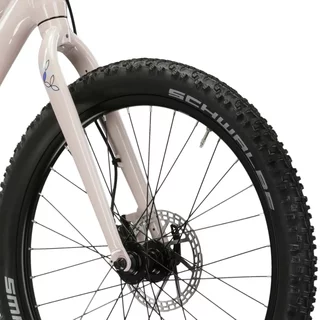 Junior Mädchen Fahrrad Kross LEA JR 2.0 24" - Modell 2025 - fialová / černá / lesk