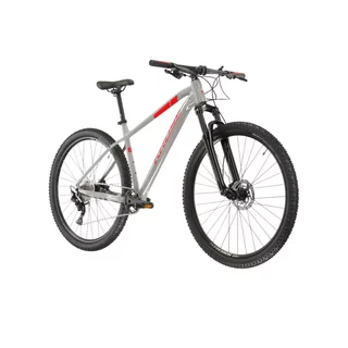 Mountainbike Kross Level 4.0 29" Gen 007 - šedá / červená / lesk - šedá / červená / lesk