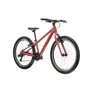 Junior Mädchen Fahrrad Kross LEA JR 1.0 24" - Modell 2024 - bordo
