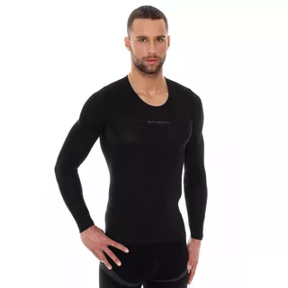 Unisex Brubeck Base Layer T-Shirt mit langen Ärmeln - Grau
