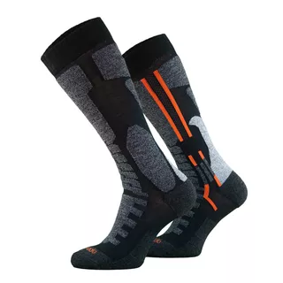 Comodo MTB1 Motorradsocken - Black Orange