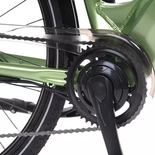 Urban E-Bike Levit Musca Urban HD 630 28" - Modell 2024 - Olive Pearl