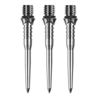 Mission Titan Pro Ti Conversion Points Gerillt Silber 26 mm 3 Stück