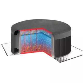 Isoliermatte für inSPORTline Whirlpool 200x196 cm