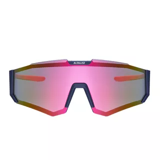 Altalist Kizuna Sport-Sonnenbrille - modro-růžová s růžovými skly