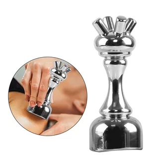 inSPORTline Strian 2in1 Massagepilz und -flasche aus Metall