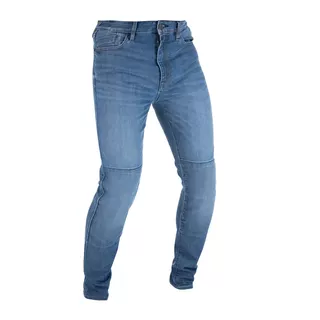 Oxford Original Approved Jeans CE Slim Fit Herren-Moto-Hosen Hellblau