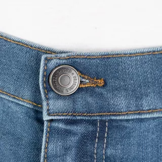 Oxford Original Approved Jeans CE Slim Fit Herren-Moto-Hosen Hellblau