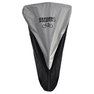 Oxford Aquatex Single Schwarz/Silber Fahrradabdeckplane