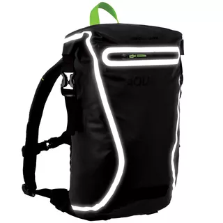Wasserdichter Oxford Aqua EVO-Rucksack 12l - schwarz/gelb fluo