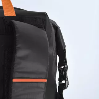 Wasserdichter Oxford Aqua EVO-Rucksack 22l - schwarz/orange