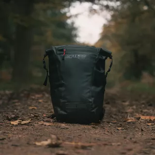 Wasserdichter Oxford Aqua EVO-Rucksack 22l - schwarz/orange