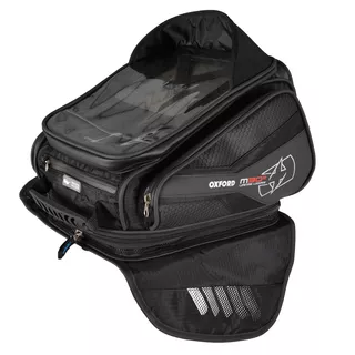 Tankrucksack für Motorrad Oxford M30R 30 l schwarz mit Magnetboden
