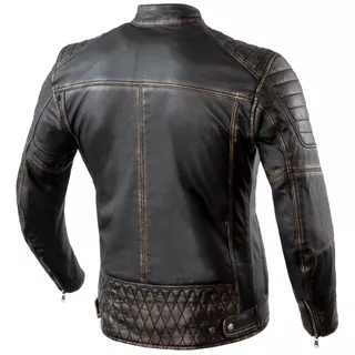 Rebelhorn Hunter Pro CE Motorrad Lederjacke - Vintage Black