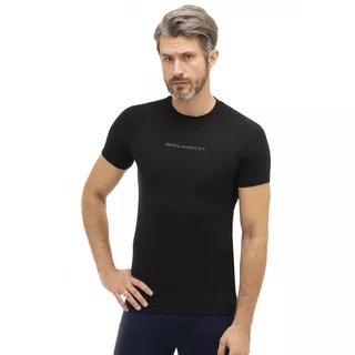 Herren Brubeck 3D Run PRO Kurzarm T-Shirt - Blau - schwarz