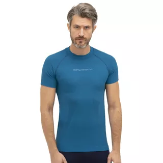 Herren Brubeck 3D Run PRO Kurzarm T-Shirt - Blau - Blau