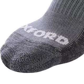 Kompressionssocken aus Merinowolle Oxford Merino Oxsocks grau