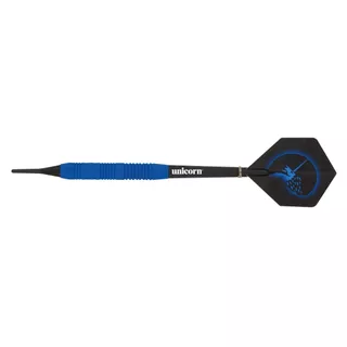 Einhorn Core Plus gummiertes Messing Blau 3tlg.