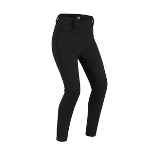 Damen-Moto-Leggings PMJ Spring CE - schwarz