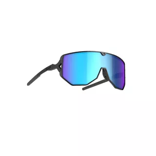 Sport-Sonnenbrille Tripoint Reschen - Matt Black Smoke /w Blue Multi Cat.3