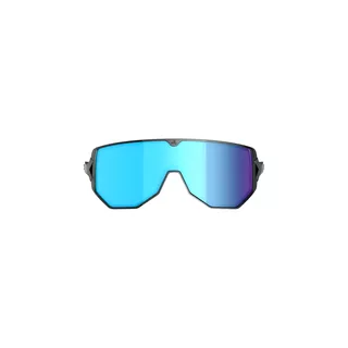 Sport-Sonnenbrille Tripoint Reschen - Matt Black Smoke /w Blue Multi Cat.3