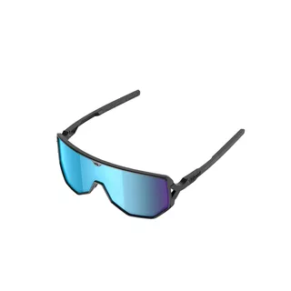 Sport-Sonnenbrille Tripoint Reschen - Matt Black Smoke /w Blue Multi Cat.3