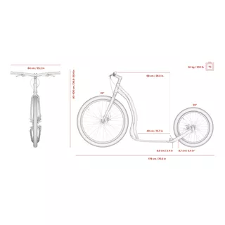 Scooter Yedoo Trexx Disc 26/20" - Weiss