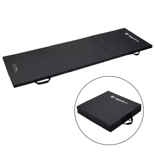 inSPORTline Trifold 180x60x3 cm faltbare Gymnastikmatte - schwarz
