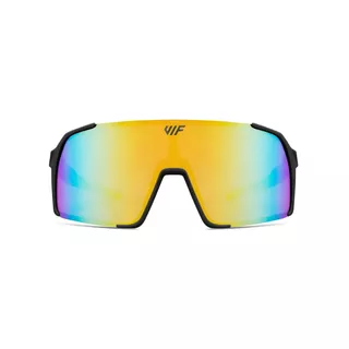 VIF One Schwarz und Gold Polarisierte Sonnenbrille