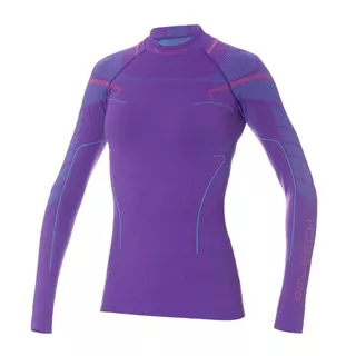Frauen Brubeck Thermo Langarm T-Shirt - fuchsie