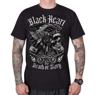 T-shirt BLACK HEART Huron