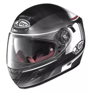 Motorradhelm X-lite X-702GT Ofenpass N-Com - Scratched Chrome - Scratched Chrome