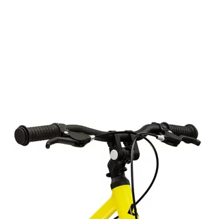 Kinderfahrrad Kross Liftie 14" - Modell 2025 - žlutá / černá / matný