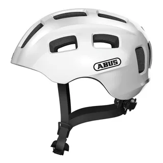 Kinderfahrradhelm Abus Youn-I 2.0 - Sparkling Pink - Pearl Weiss