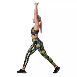 Nebbia High Waist Performance 567 Damen Leggings - Jungle Green