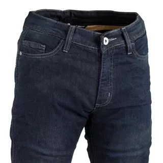W-TEC Pawted Motorradjeans mit wasserdichter Membran - dunkelblau