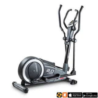 Eliptical inSPORTline Atlanta Black manuell