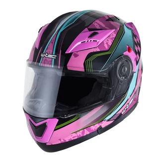 W-TEC Pezzon Magenta aufklappbarer Motorradhelm