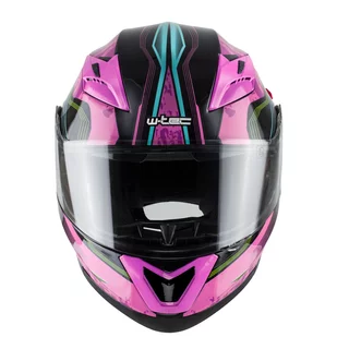W-TEC Pezzon Magenta aufklappbarer Motorradhelm