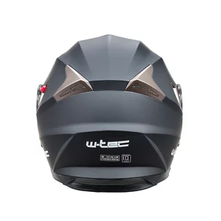 W-TEC Pezzon aufklappbarer Motorradhelm - bílo-bronzová