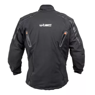 W-TEC Rokosh GS-1758 Herren Softshell Motorradjacke - schwarz