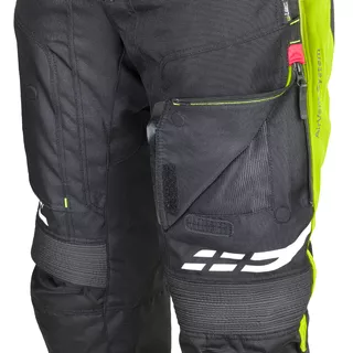 W-TEC Spirital Herren Motorradhose - schwarz-orange