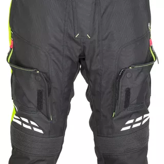 W-TEC Spirital Lady Damen Motorradhose - schwarz-fluo gelb