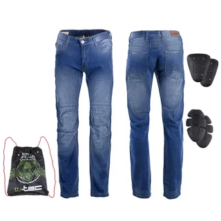 W-TEC Shiquet Herren Motorradjeans - dunkelblau